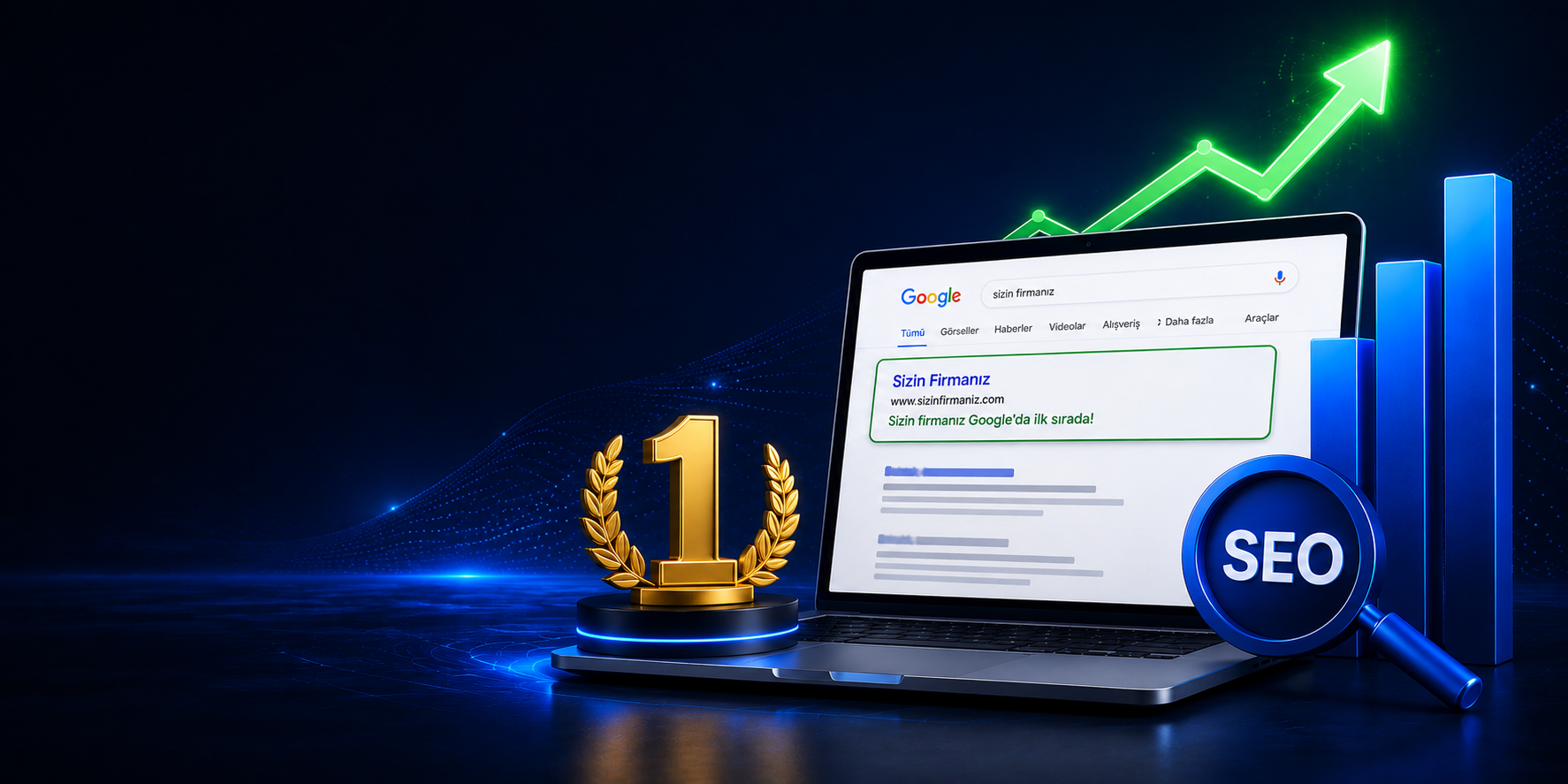 Google’da İlk Sayfada Yeriniz Hazır